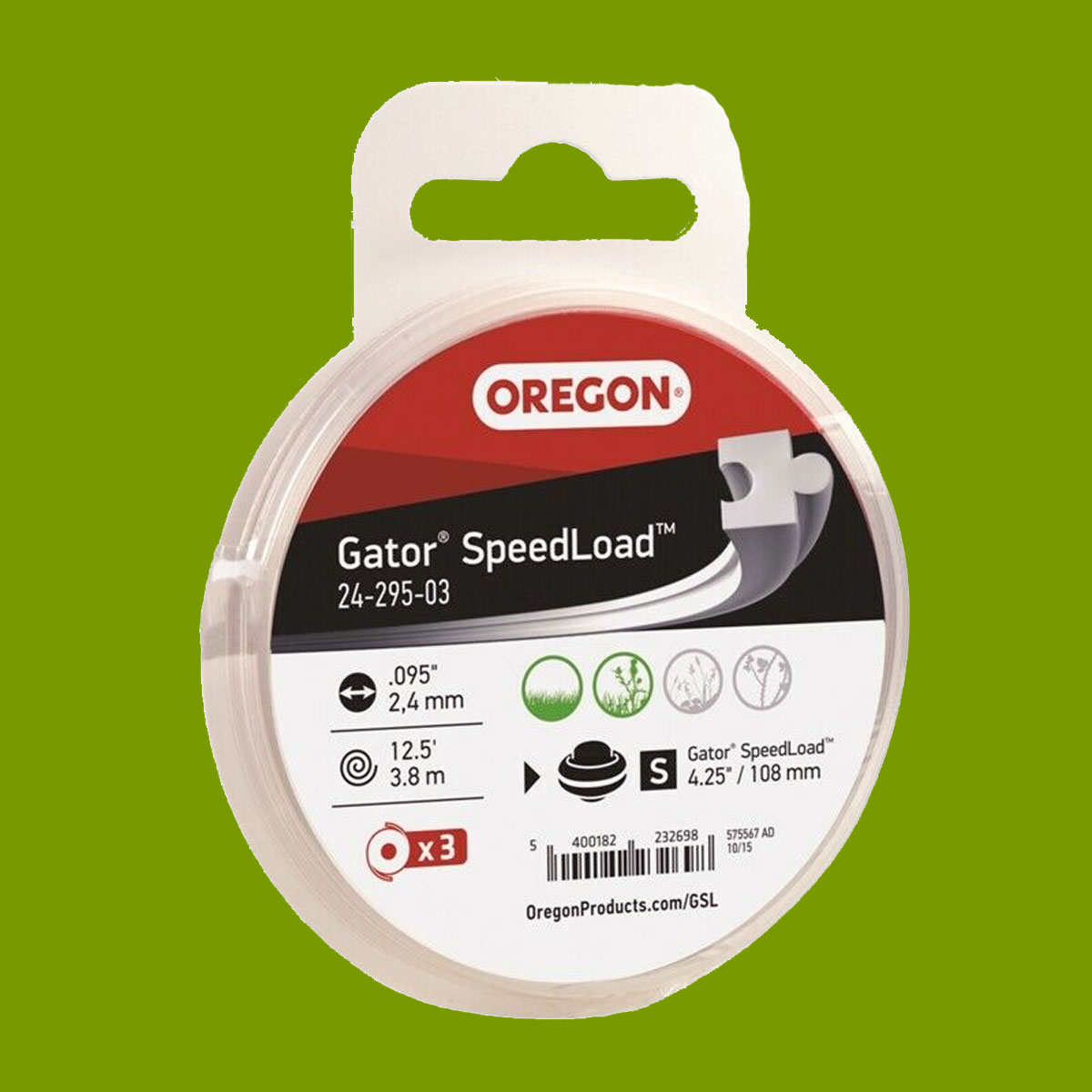 (image for) Oregon Genuine Gator Small Disc Three (3) Pack 24-295-03